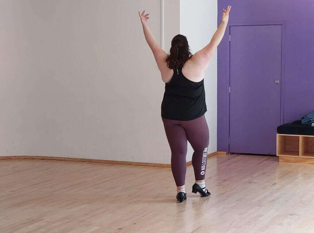 Celia Macdonald dancing