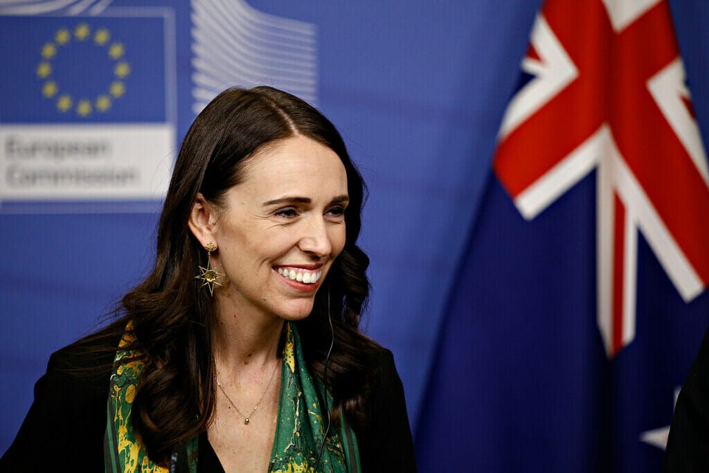 Jacinda Ardern at Brussels, Belgium. 25th January 2019.