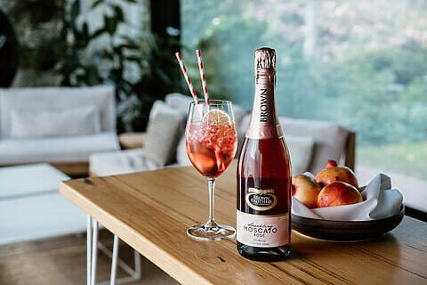 Brown Brothers bellini cocktail