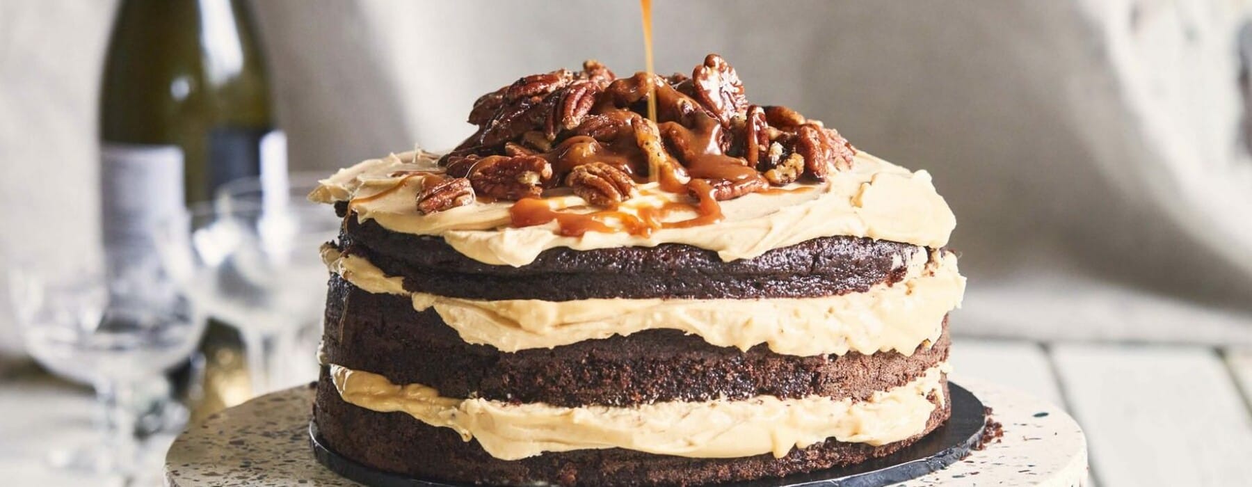 The Dainty Baker: Chocolate & Butterscotch Cake
