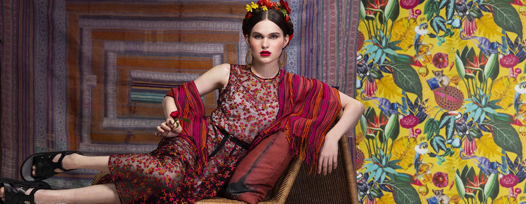 Frida kahlo hotsell dress style